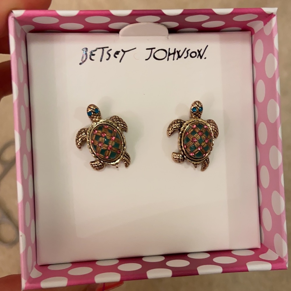 Betsey Johnson stud earrings